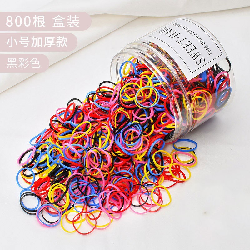 14#작은 두꺼운 검정색 800개 [박스형]