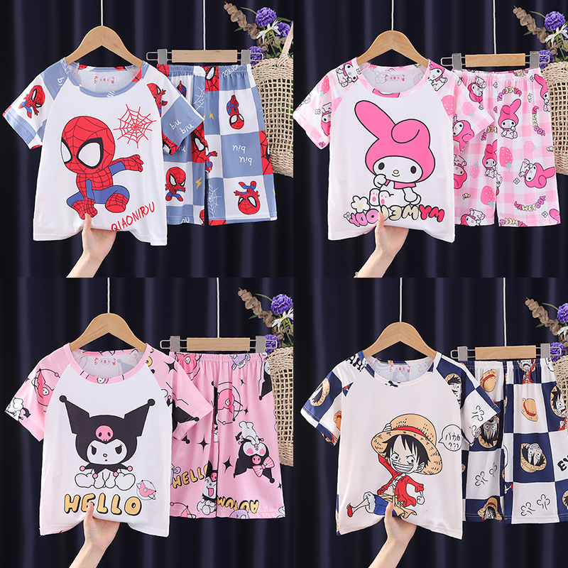 children's summer thin pijama