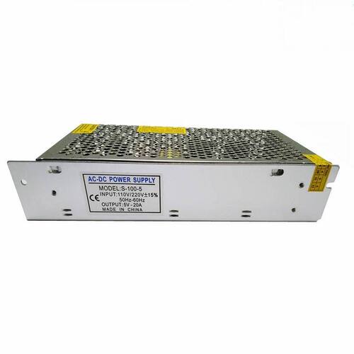 LED screen 5V20A switching power supply DC5V100W display DC monitoring 18A signature S-100-5 transformer