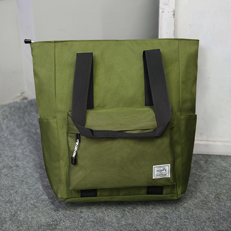 メンズハンドバッグ韓国版授業補習手持ちカバントートシンプル学生大容量カジュアルショルダーバッグ女性