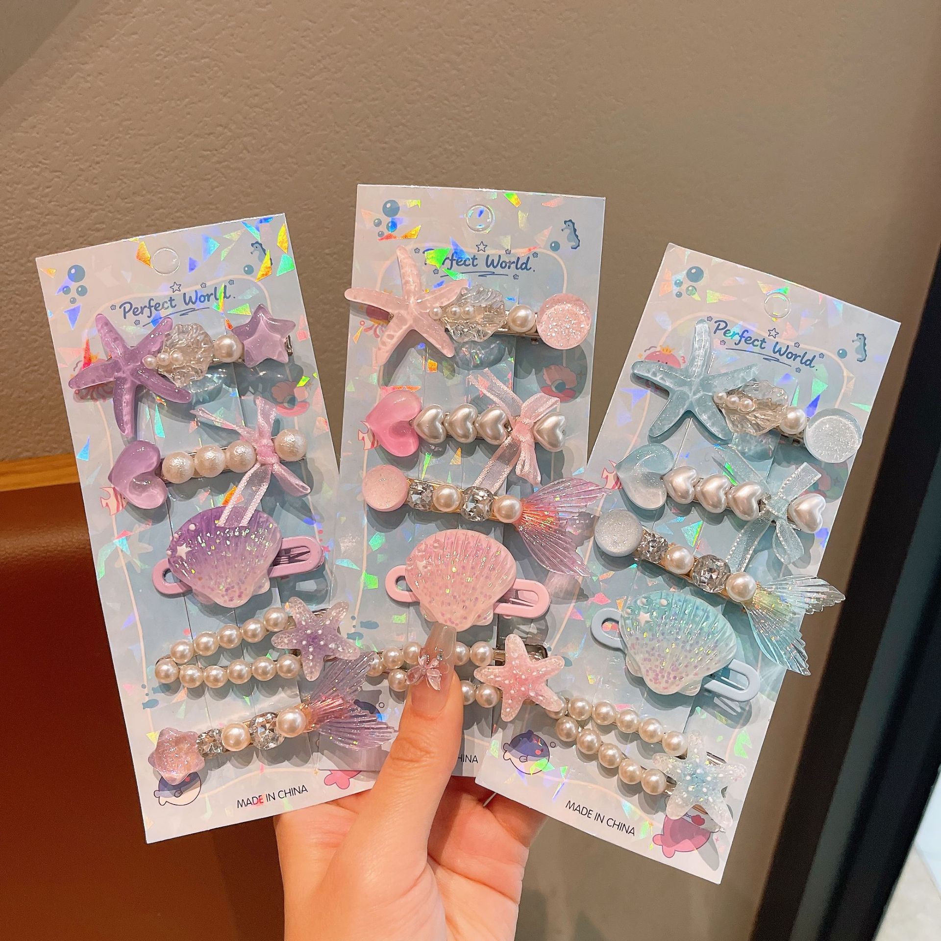 summer marine cute hairgrip