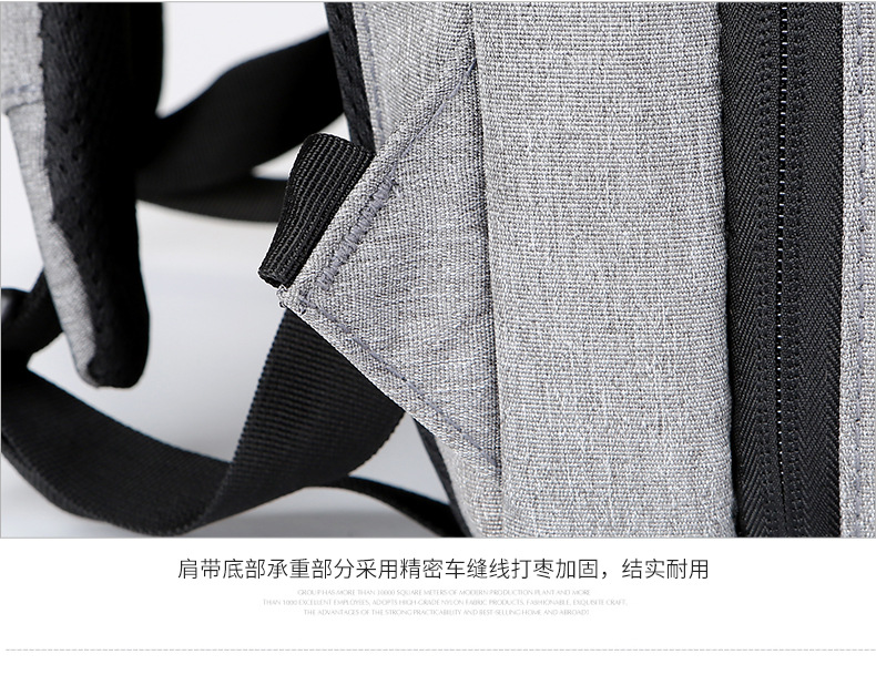 USB Oxford Cloth backpack for men, multi-functional large-capacity business commuting backpack, laptop bag undefined