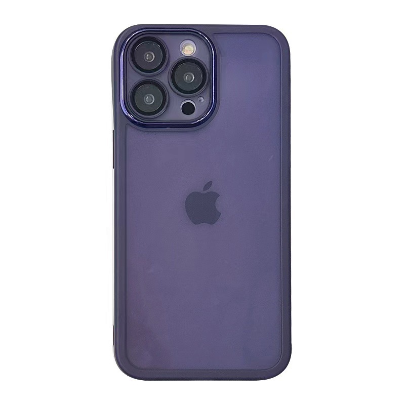 Apple 16 透明携帯電話ケース iPhone 13 電気メッキカメラ 12 オールインクルーシブの魅力的な目に適したレンズフィルムが付属しています。|undefined