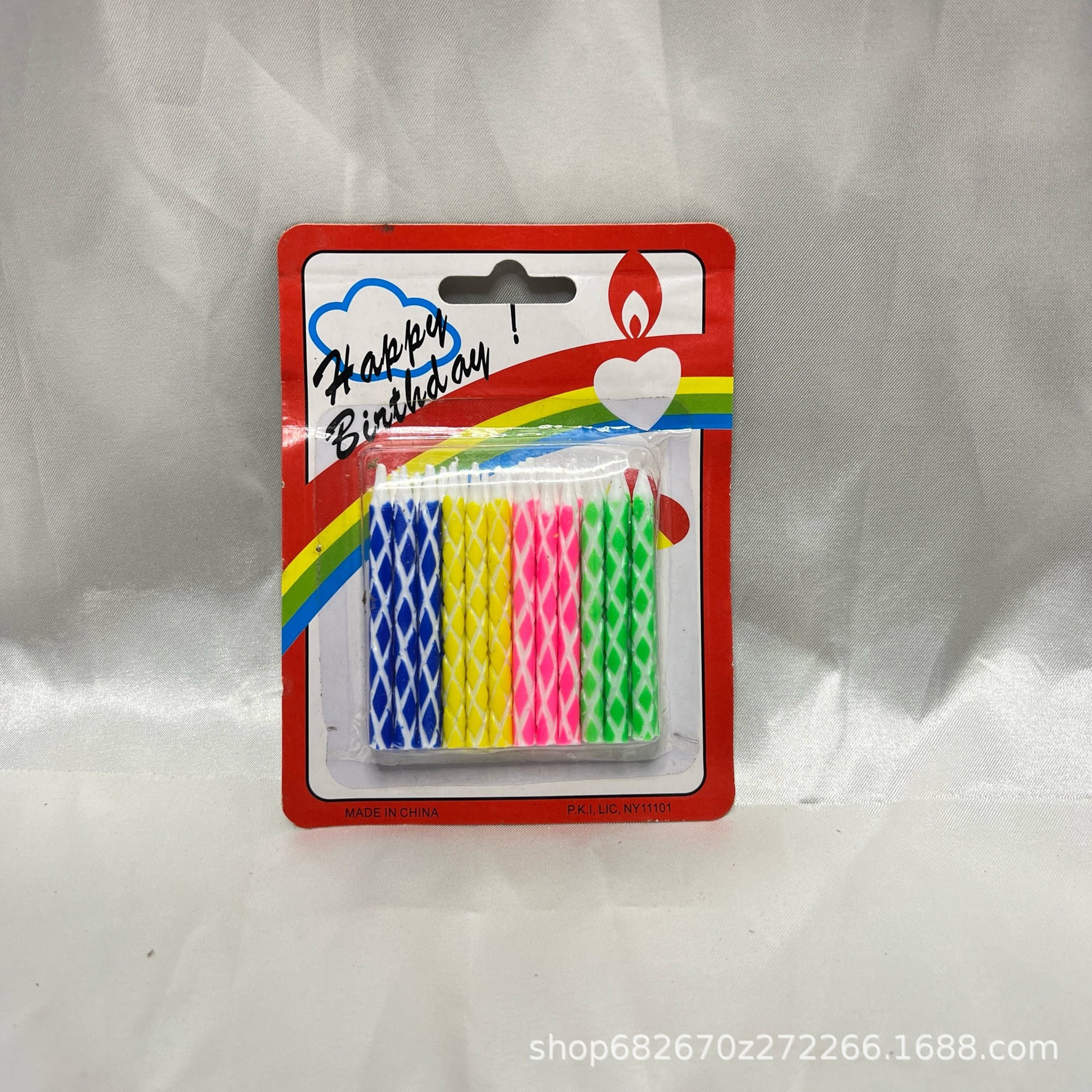 24 ramas de cera de color diamante