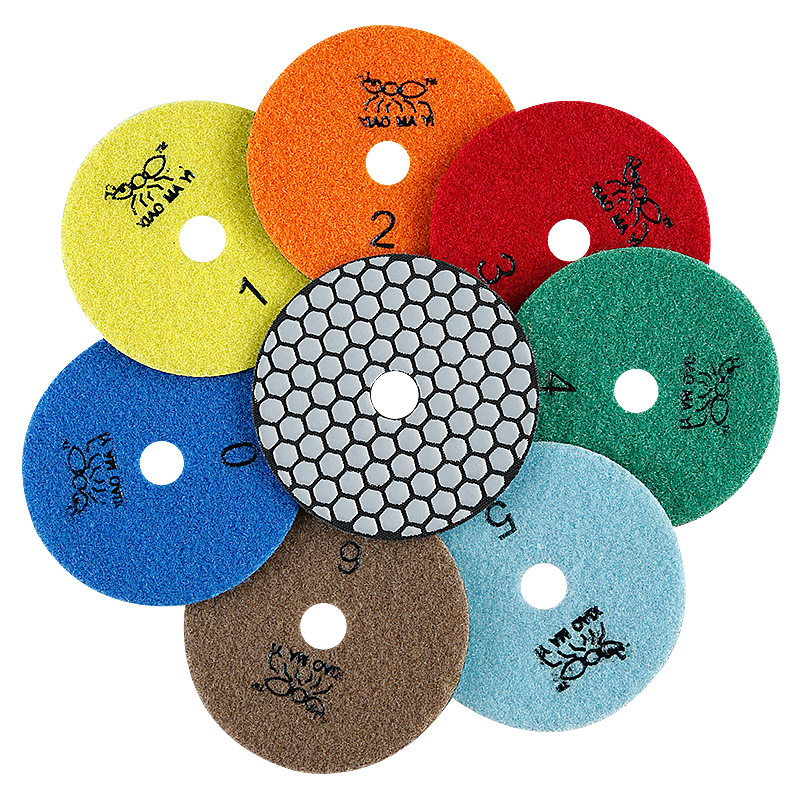 Pequeña hormiga mármol seco molienda pieza granito piedra pulido azulejo biselado recorte artefacto amoladora angular pieza de molienda