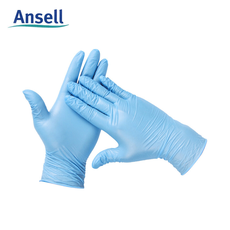 ANSELL92-210安思尔一次性丁腈橡胶无粉手套食品餐饮实验室清洁
