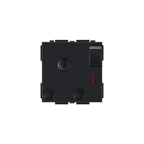 Black 16A multi-functional five-hole USB+type-c foreign trade Mattel British standard socket module free combination 52*52