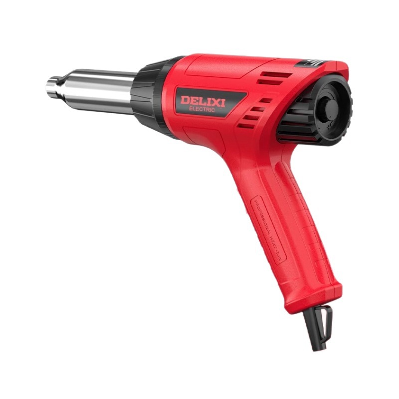 Pistola de soldadura de plástico Delissi Pistola de aire caliente PP soldada parachoques de automóviles PVC regulador de temperatura calentamiento tubo de contracción caliente calentamiento rápido image 6