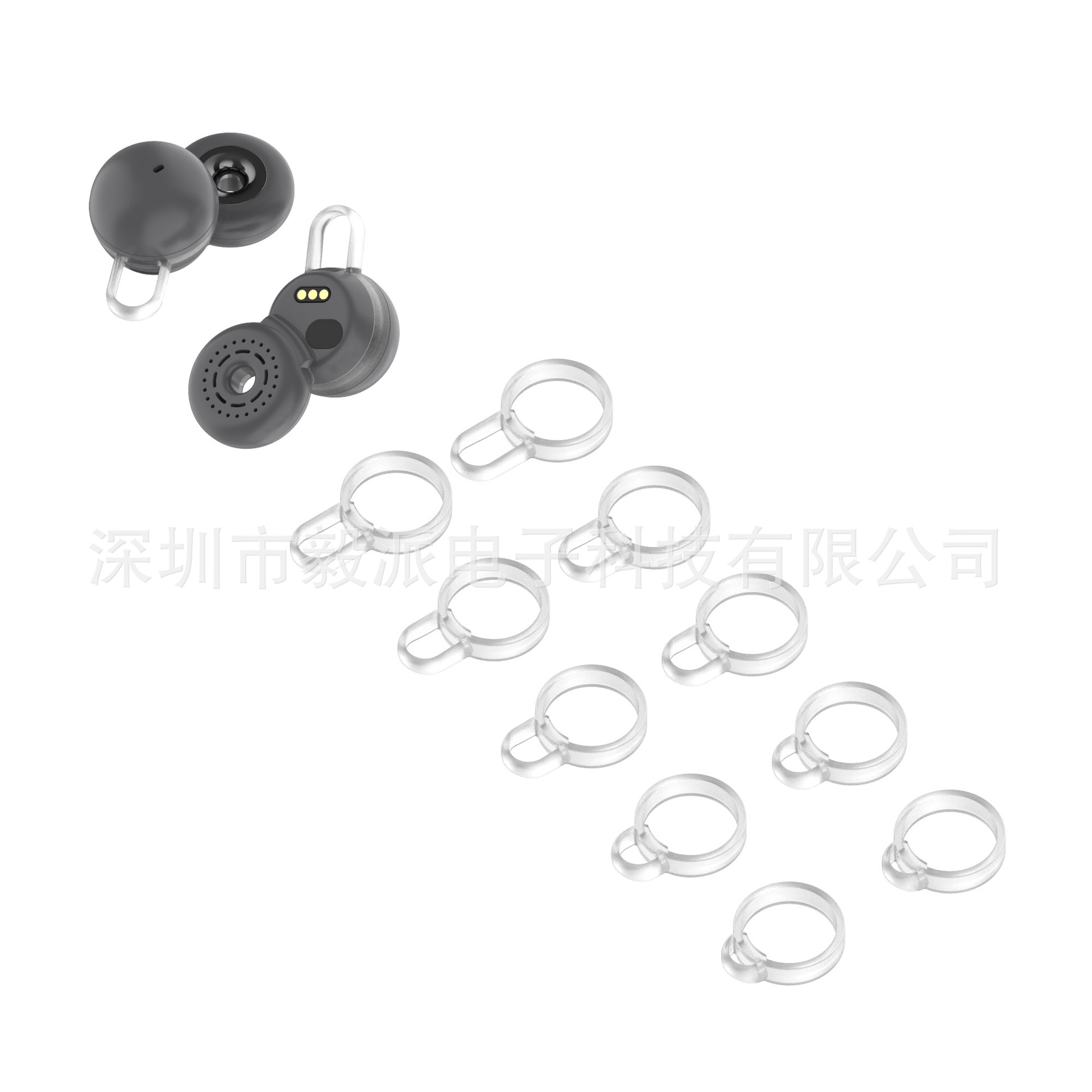 This is a protective case and anti-loss stand for SONY Sony-LinkBuds WF-L900 Bluetooth headphones Application Scenario