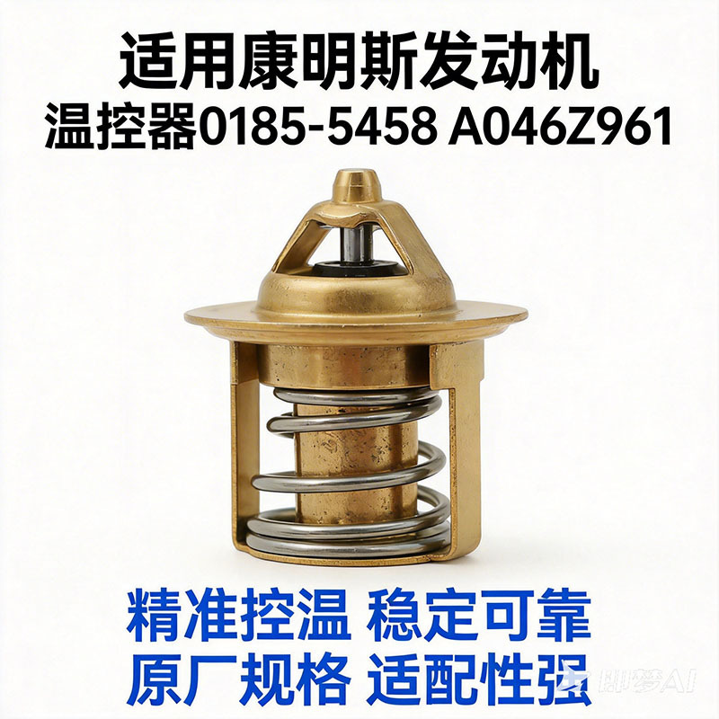适用康明斯发动机 温控器 0185-5458 A046Z961节温器71度6652760