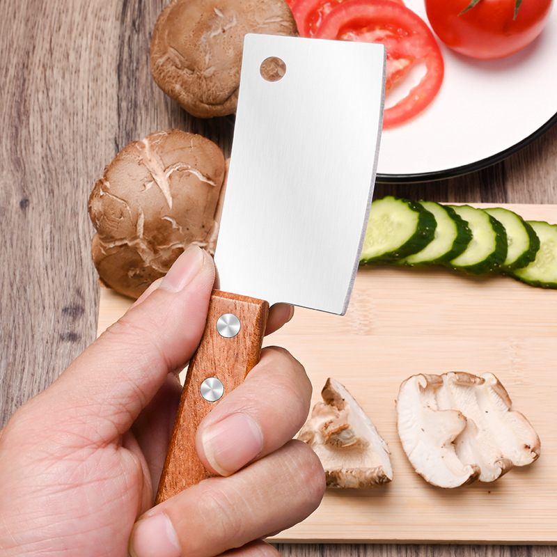 Mini cuchillo de cocina cuchillo de frutas de acero inoxidable cuchillo de cocina para bebés cuchillo de cocina