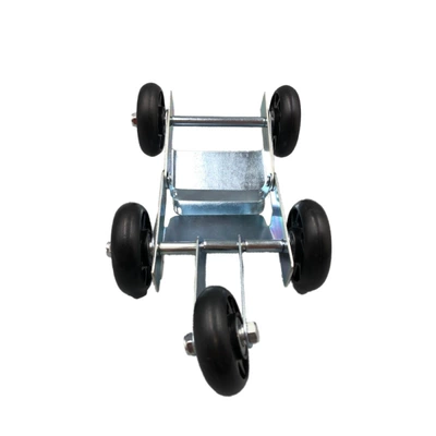 Electric scooter/motorcycle tire repair kit, emergency tire changer, foldable heavy-duty steel plate for moving vehicles (Təkər hərəkət platforması) - electric-vehicle-booster-1-piece-bagged