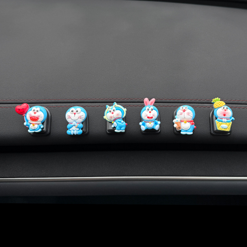 Gancho pequeño para el interior del automóvil, gancho de pasta multifuncional en la parte delantera del automóvil femenino, gancho de copiloto lindo para automóvil, celebridad de Internet