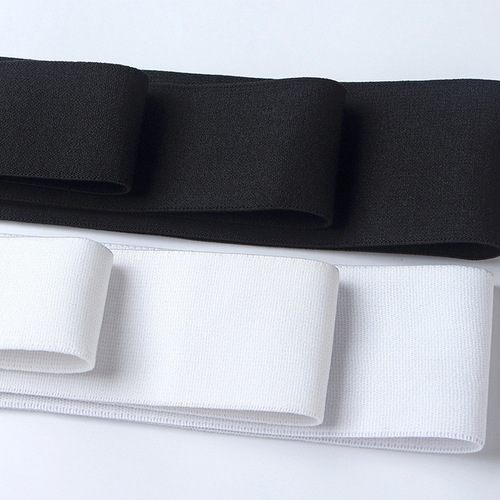 Two-color thickened imitation nylon elastic band, double-sided velvet elastic band, trouser skirt waist leakage, super soft brushed elastic band