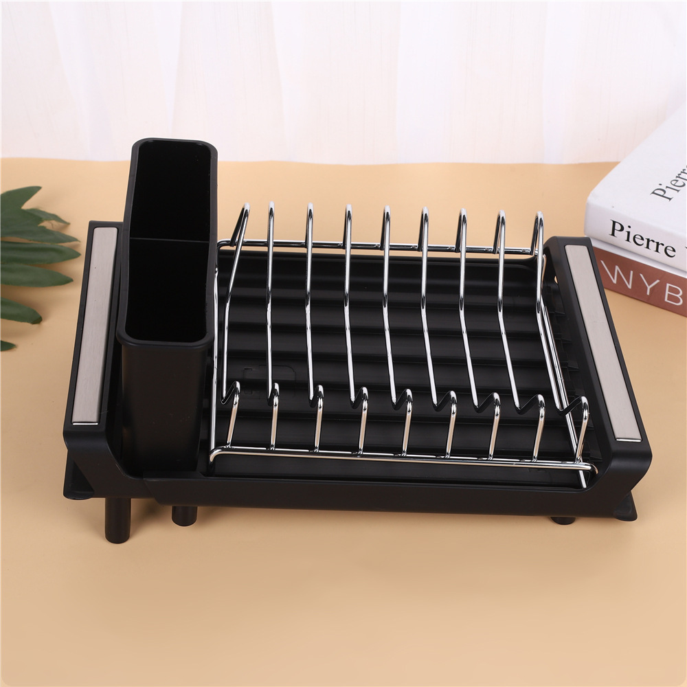 Transfronterizo estante de drenaje telescópico cocina doméstica estante de drenaje platos cuencos marco de control de agua estante de almacenamiento gadgets de cocina nuevos productos image 1