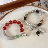 Ethnic crystal, retro beaded bracelet, jewelry, ethnic style, Chinese style