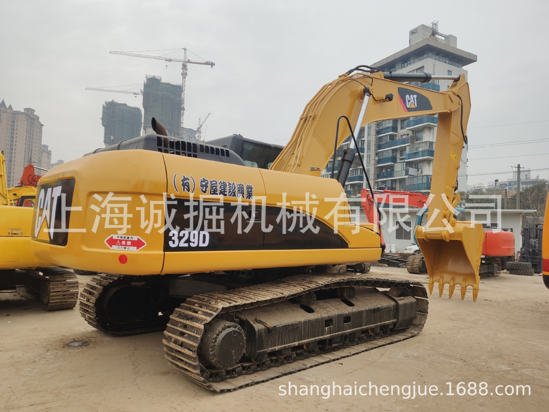 卡特329D挖掘机 二手现货出口