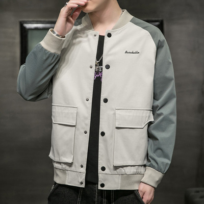 Youth Popular models Self cultivation mlb 2022 new pattern Men's handsome Spring and autumn season Teenagers coat