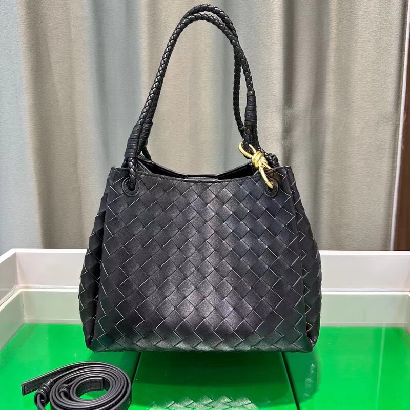 2025 Summer New Bv Woven Bag Parachute Bag Crossbody Handbag Large and Small Sizes Versatile and Fashionable