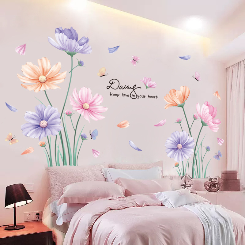 3D Stereo Self-Adhesive Bedroom Background Wall Decoration Wall Bedside Living Room Sticker Wall Sticker Cross-Border Amazon Customization