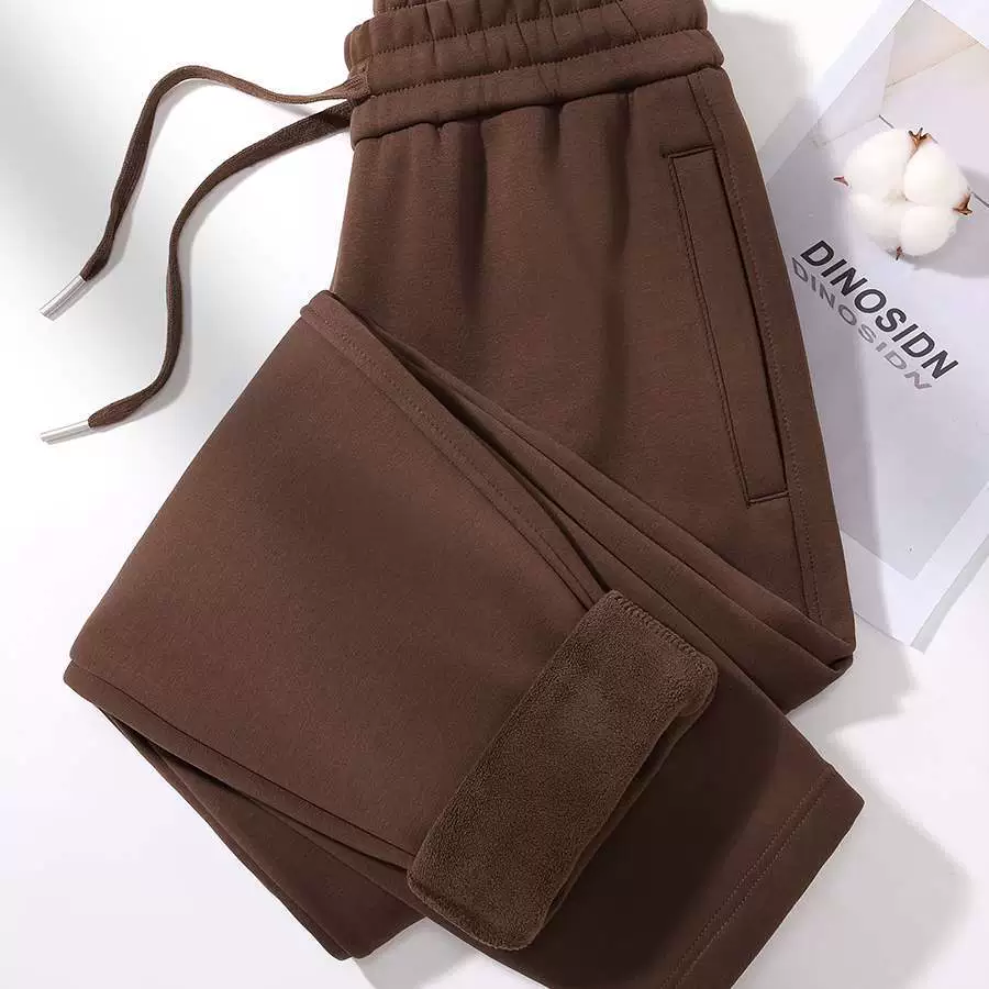 Weilitu утолщенные и толстые прямые брюки осенью и зимой модные иностранные повседневные брюки женские брюки с высокой талией мелад