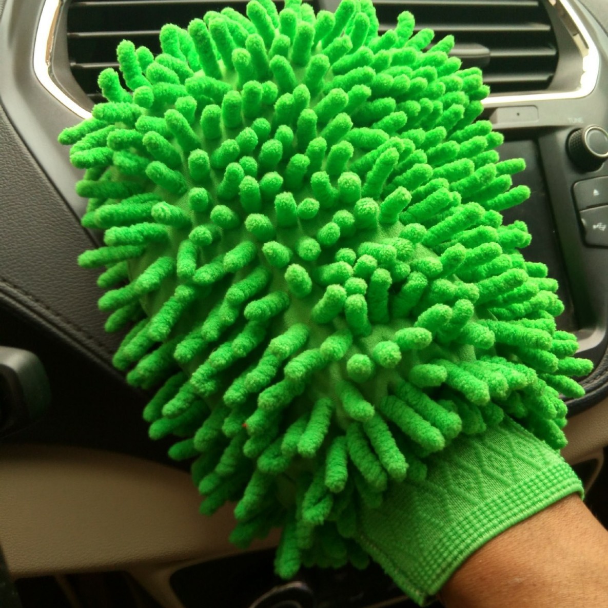 Guantes de lavado de automóviles impermeables para productos de limpieza de automóviles, toallas de limpieza de automóviles, limpieza de vidrio, tareas domésticas multifuncionales al por mayor image 11