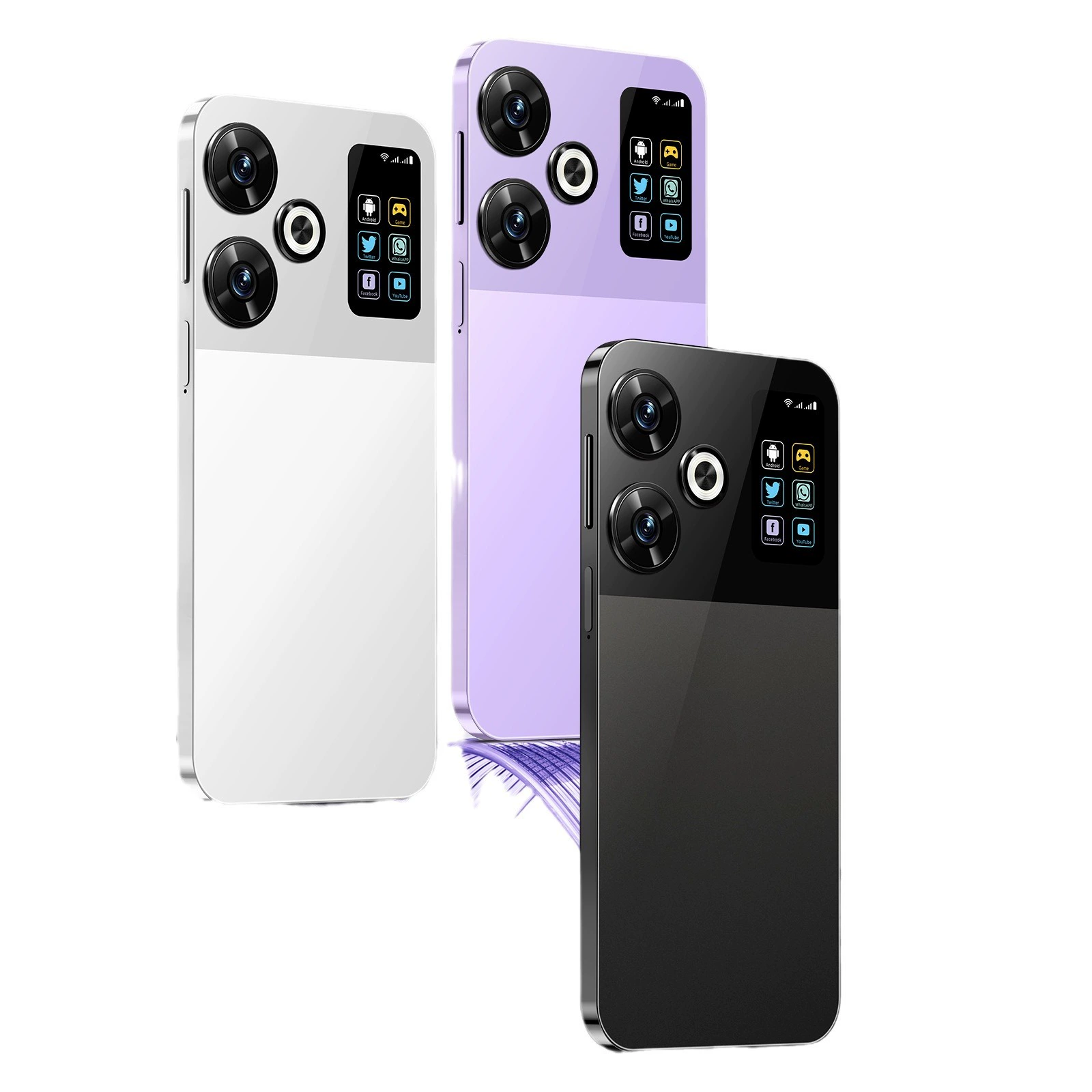 Кросс-бордер мобильный телефон M6 PRO с большим экраном 16+1T Android, зарубежная торговля, горячий спрос, новый источник смартфона (взрывная модель)