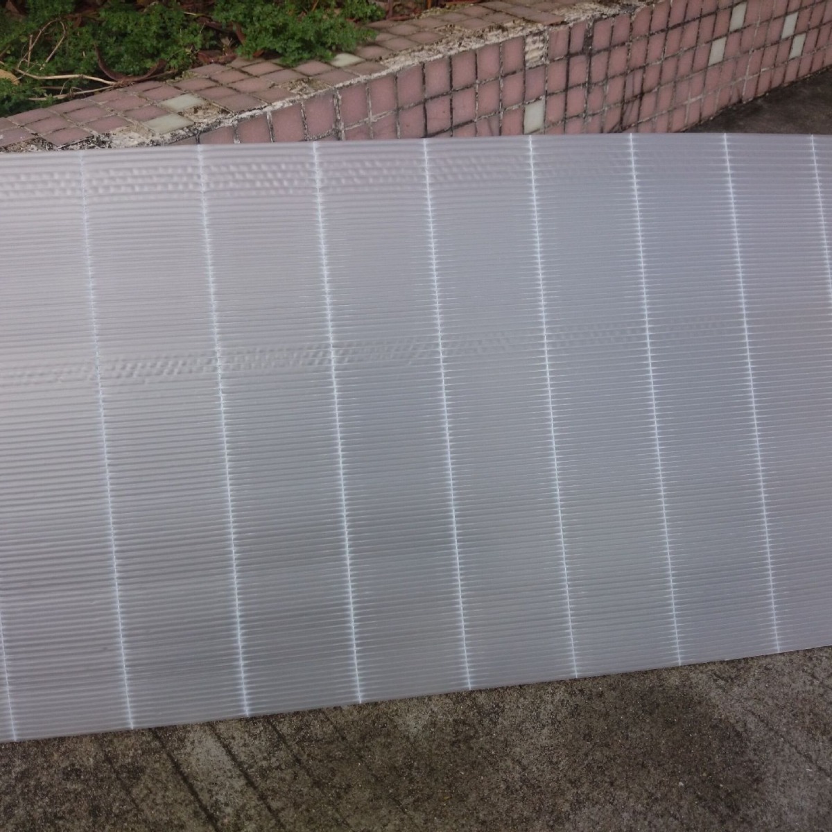 2MM透明中空板 200G/平方 PP中空板