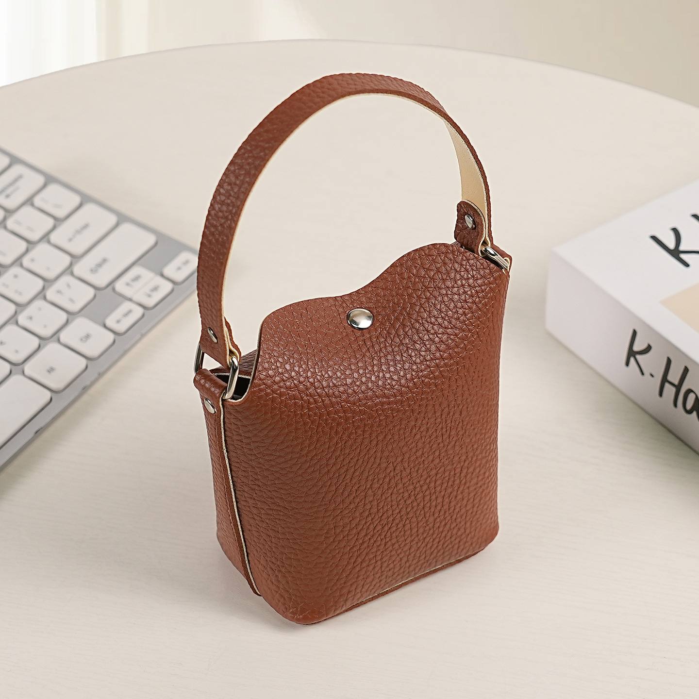 Pu transfronterizo nuevo bolso de cambio de mujer bolso de monedas bolso de mano bolso coreano simple fabricante de bolso de llaves al por mayor