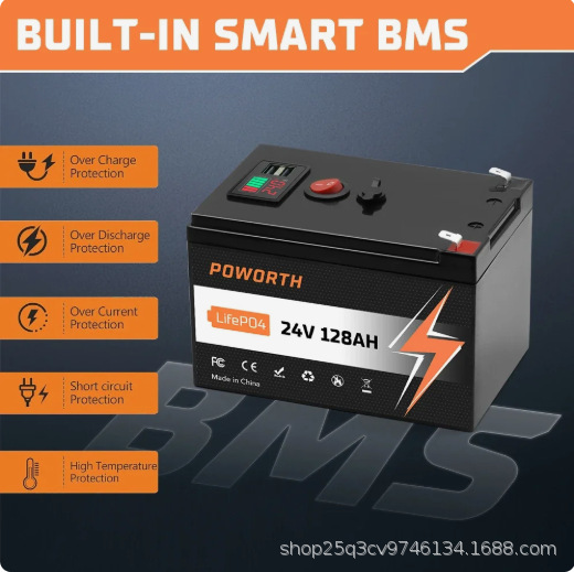 Solar Panel, Fish Finder, Power Wheel, Lighting, Lithium Iron Phosphate for Off-Grid Applications