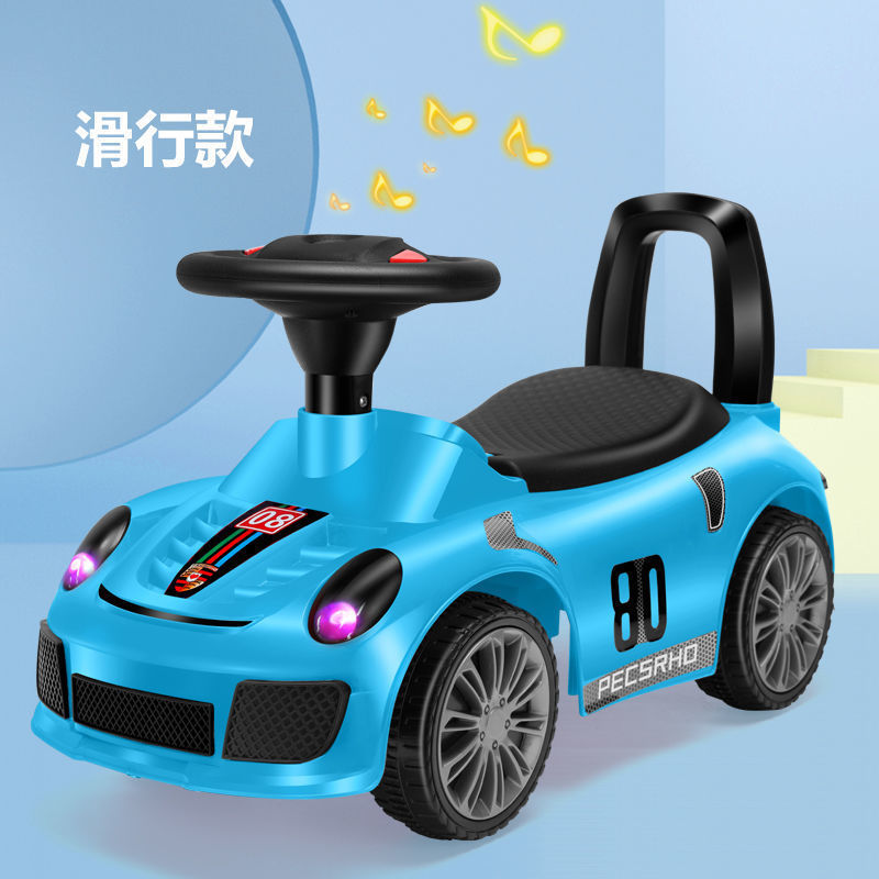 Niños caminantes patina niños cuatro ruedas torsión coche con música - coche de juguete para bebés de cuatro años