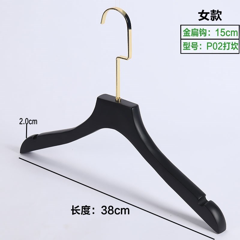 컷-15cm 골드 플랫 후크가 있는 여성용 2.0 플랫 헤드