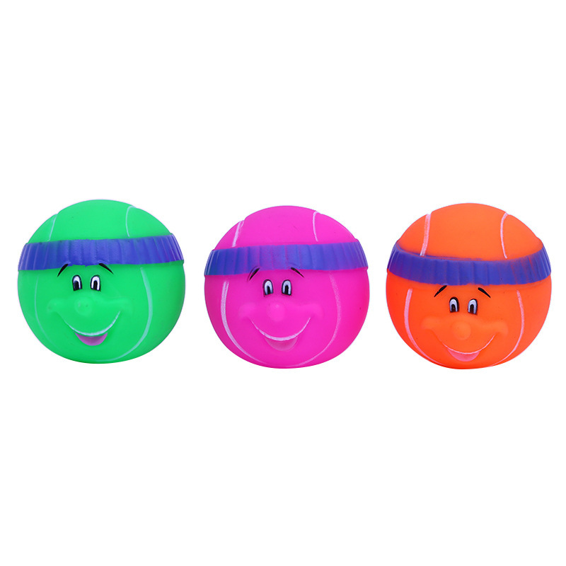 En stock al por mayor perro molar diente limpieza juguete entrenamiento pelota mascota tenis juguete bola mascota perro Bola de juguete