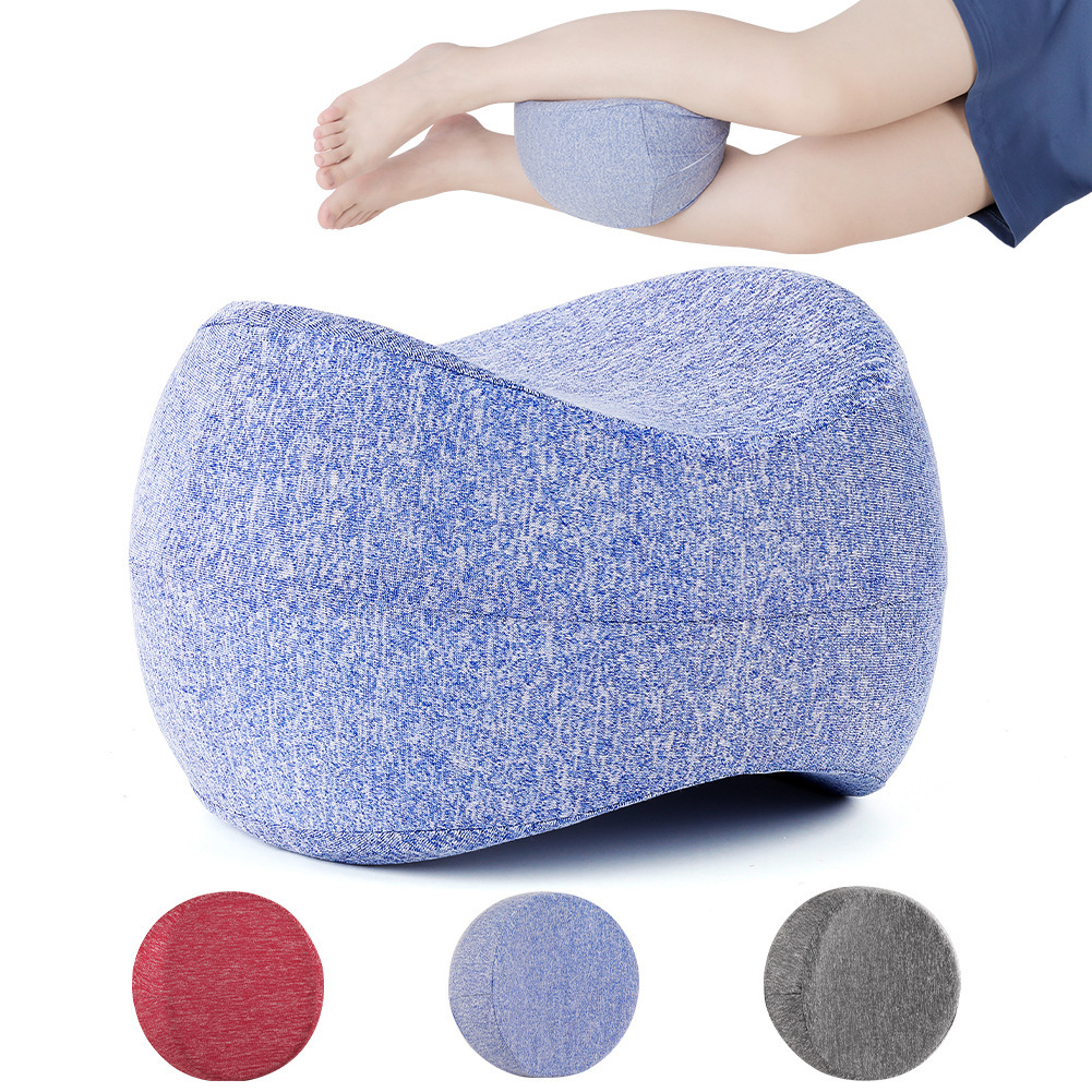 Amazon popular pierna almohada lento rebote memoria pierna Belleza Almohada pierna almohada del pie mujeres embarazadas rodilla almohada clip de espuma de memoria almohada de la pierna