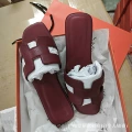 Burgundy Full Coverage Litchi Grain