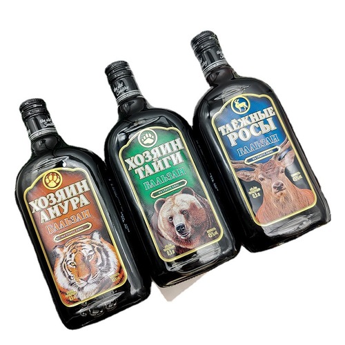 Original Russian Tiger Head Health Wine, Amur Tiger Head, Bear Head, Deer Head Wine, Vodka, Imported Liquor Wholesale