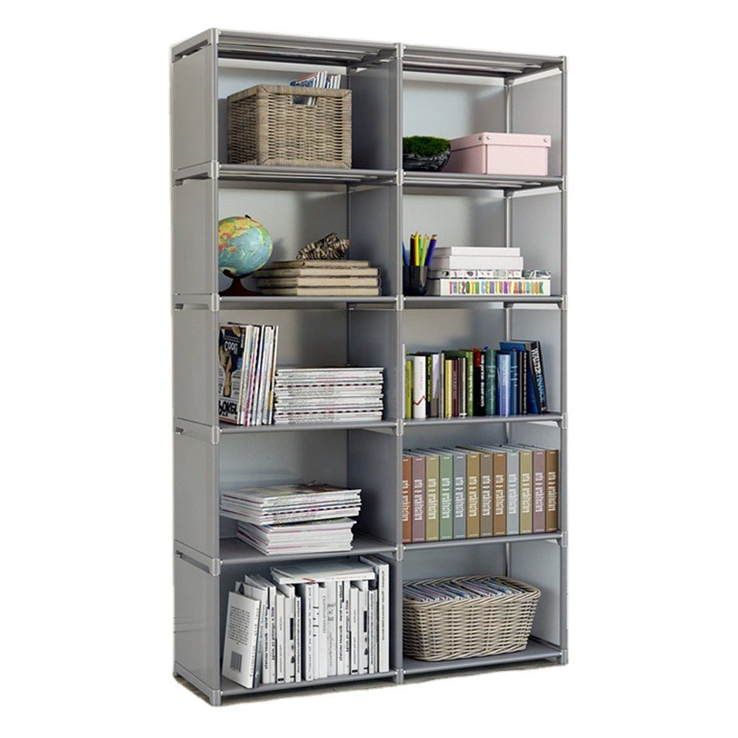 Простая книжная полка Книжный шкаф Ассамблеи Стеллаж для хранения