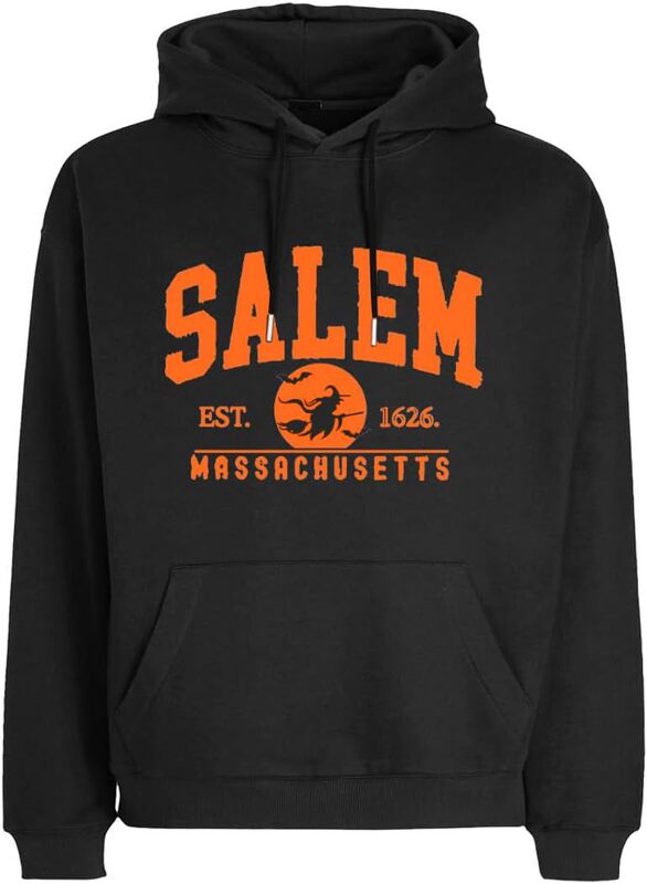 Aobute Halloween Hoodies Men's Long Sleeve Novelty Party Sweatshirts with Pocket