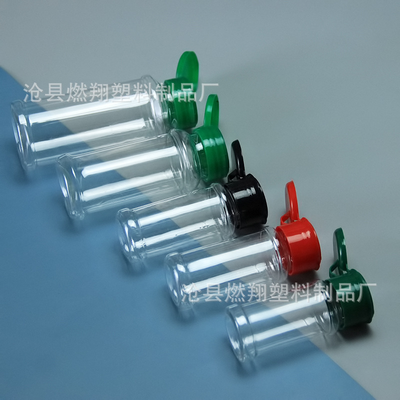 Esparcidor desechable 60 100150ml botella de comino de plástico botella de condimento de pimienta botella de condimento