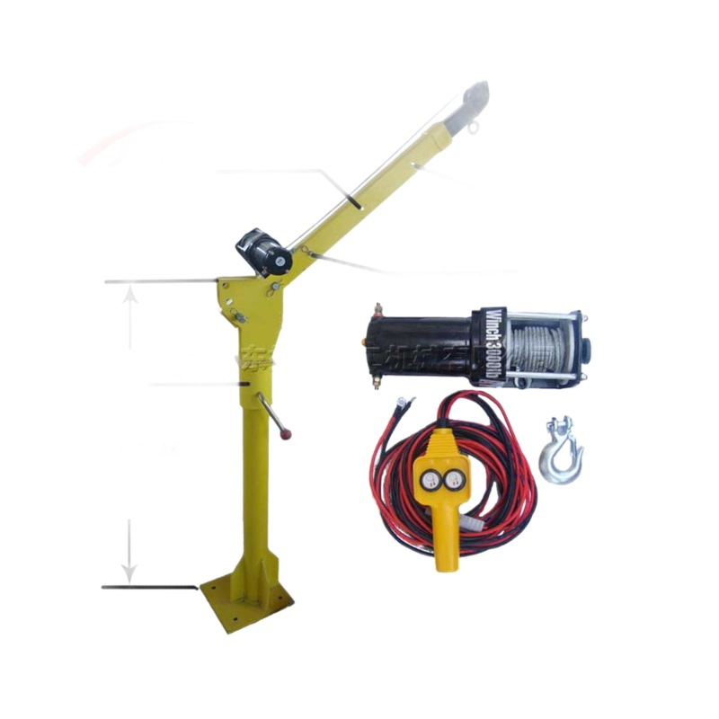 Equipo de elevación de carga pesada de ángulo completo grúa montada en vehículo de ingeniería de construcción camión ligero carga y elevación