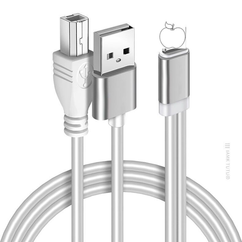 Apple type-c Android Micro USB 電子ピアノケーブル iPhone スリーインワン OTG 接続に適しています。|undefined