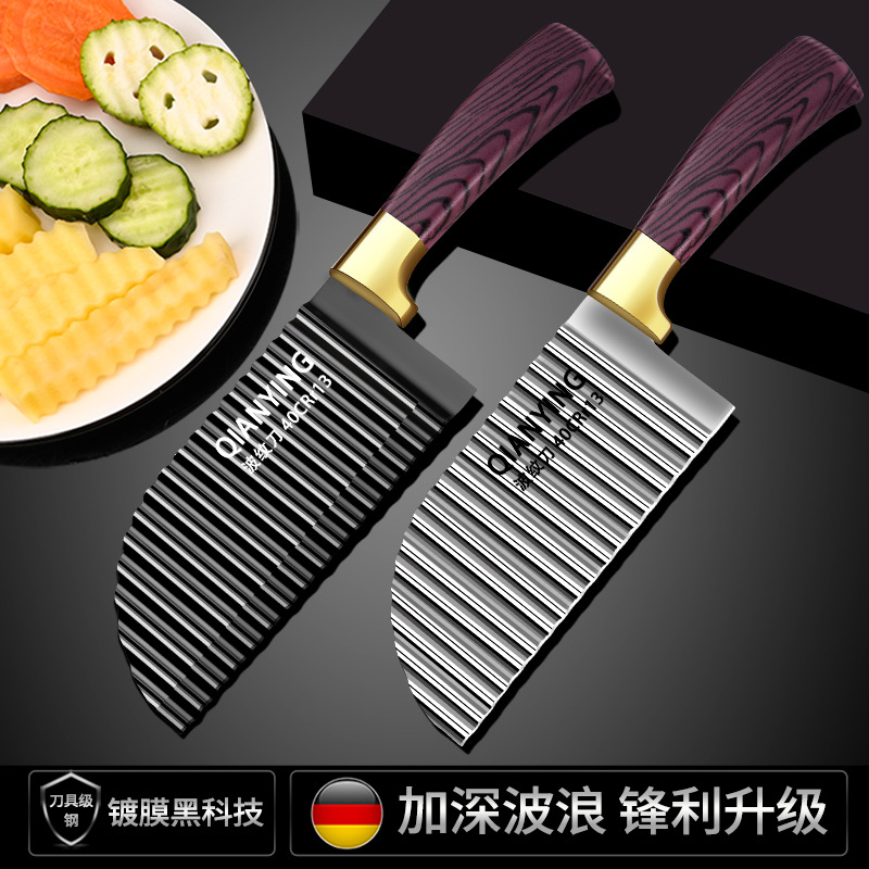 Nuevo diente de papa de lobo herramienta de peeling de cocina multifuncional cuchillo de cocina de venta directa