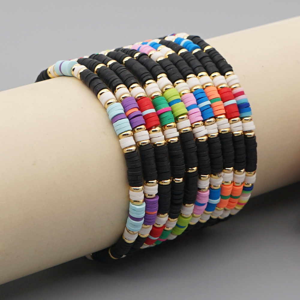 Bohemian Colorful Multi-layered Bracelet display picture 24