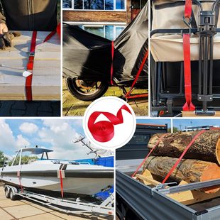 In-Stock Neutral Tensioner Ratchet Strap 25Mm*5M 250kg Cargo Tensioner Cross-Border Popular Set of Four
