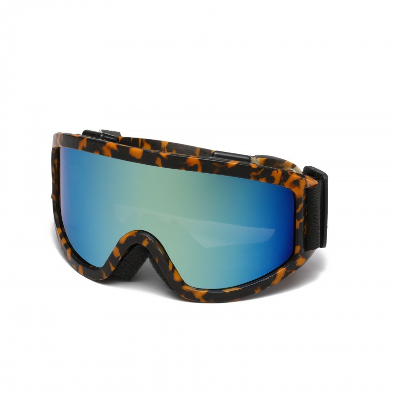 C17 표범 무늬 프레임 골드 필름