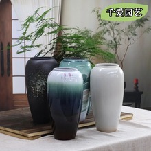 土陶罐粗陶悬崖九尾狐多肉植物庭院地面陶瓷老桩多肉花盆家用