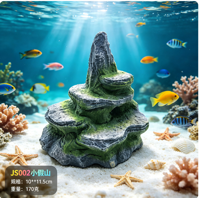 Casa Decorativa para Acuario de Resina Sintética para Escondite image 16