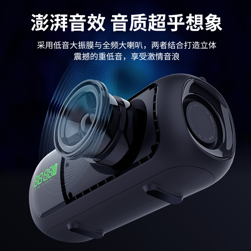 Personalizado entusiasta A5 altavoz Bluetooth inalámbrico usuario doméstico audio portátil subwoofer altavoz Bluetooth al por mayor