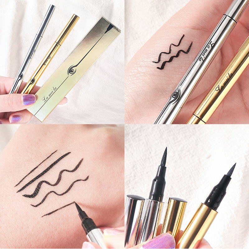 Hot Supply Water-based Eyeliner Pen Black Eyeliner Pen Long-lasting Makeup Eyeliner Water-based Pen Not Easy to Remove