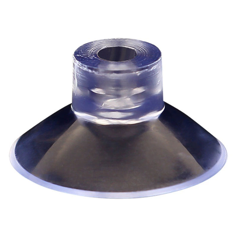 Заводская поставка ПВХ прозрачная присоска 20 мм короткая прямая присоска с вертикальным отверстием маленькая присоска стеклянная присоска